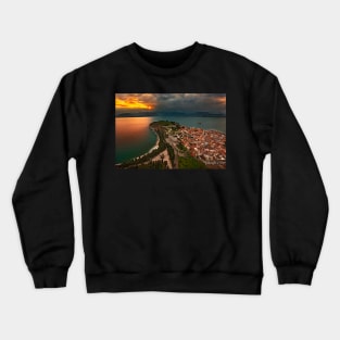 Sunset at Nafplio Crewneck Sweatshirt